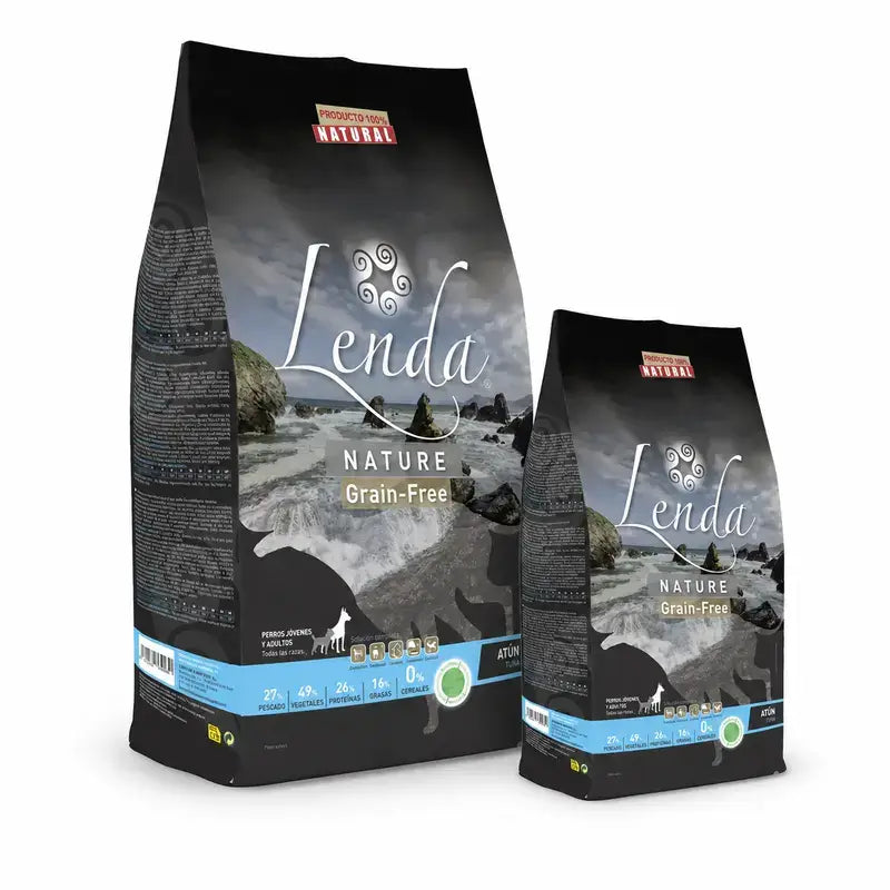 Lenda Perro Nature Grain Free Thunfisch, 12 kg + 3 kg