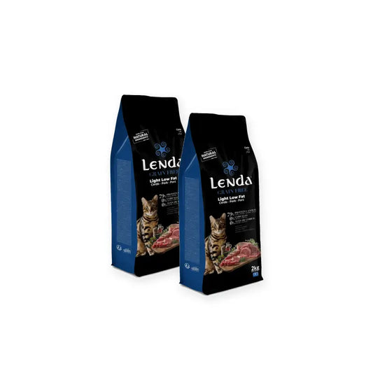 Lenda Senior Cat Light Low Fat Gf, 2er-Pack à 2 kg