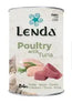 Lenda Nass Katze Geflügel & Thunfisch Pastete 12X400Gr