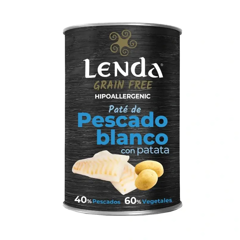 Lenda Nass Hund Seehecht, 12x400g