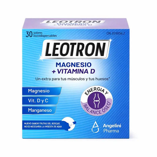 Leotron Magnesium + Vit D, Einheiten 30 Sticks