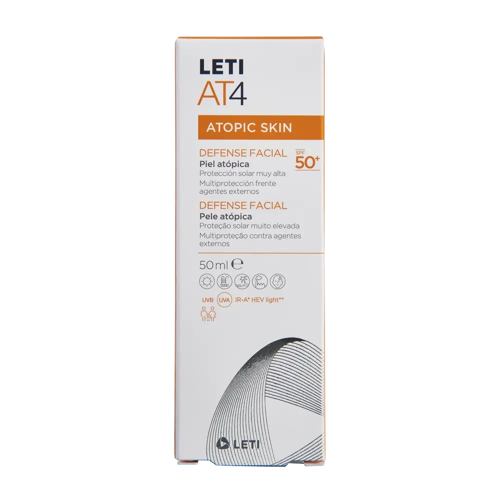 Letiat4 Defense Gesichtsbehandlung Spf50+, 50 ml