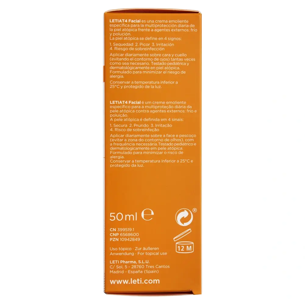 Letiat4 Gesichtsbehandlung, 50 ml