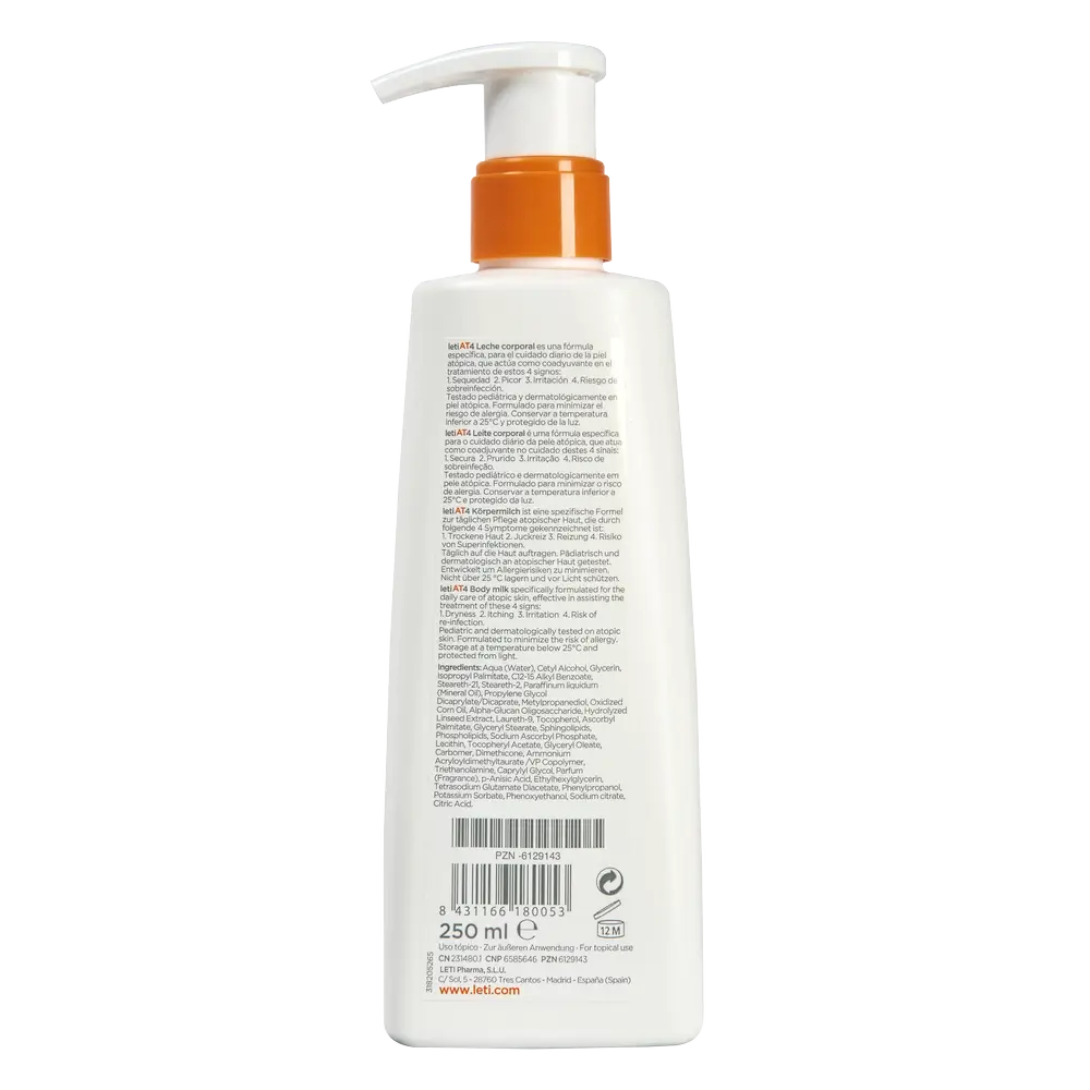 Letiat4 Körpermilch, 250 ml