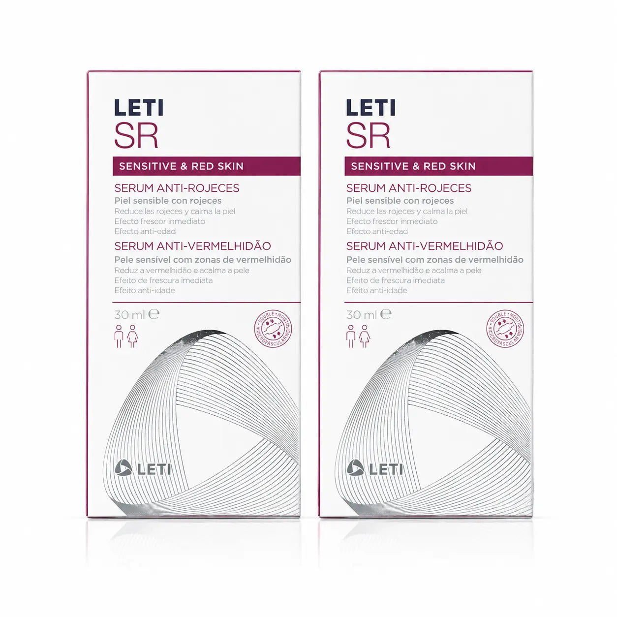 Leti SR Anti-Rötungen Serum, 30 ml Packung 2