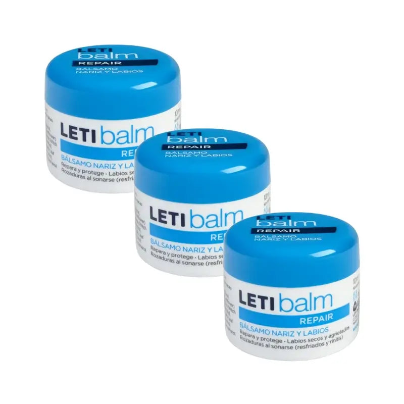 Letibalm Nasen- und Lippenbalsam, 3X10 Ml