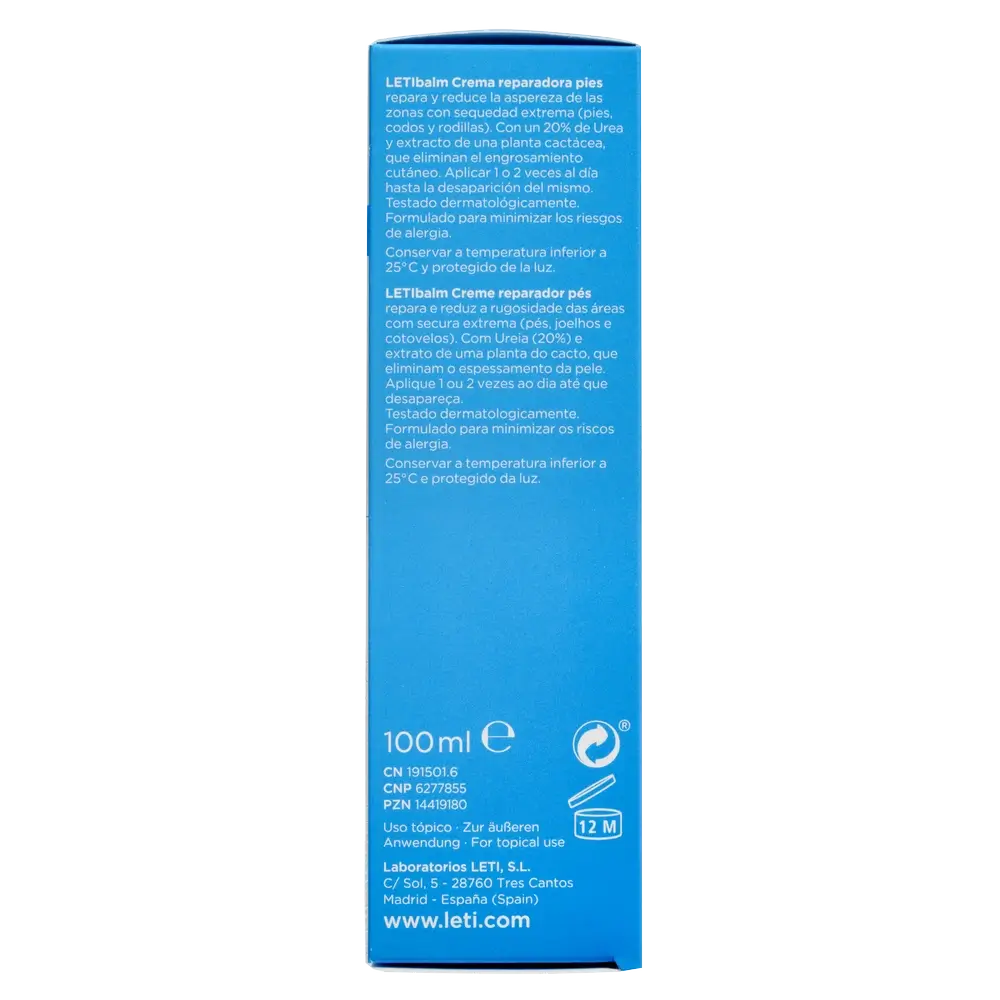 Letibalm Repair Fußpflegecreme, 100 ml