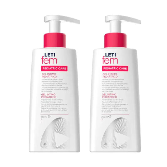 Letifem Pack Pädiatrisches Intimgel, 2 x 250ml