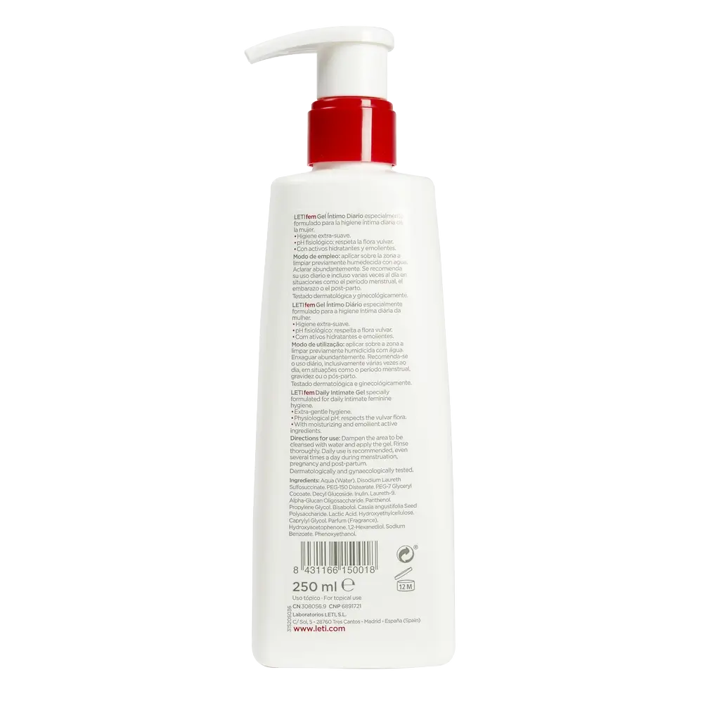 Letifem Frau Intim-Gel, 250 ml