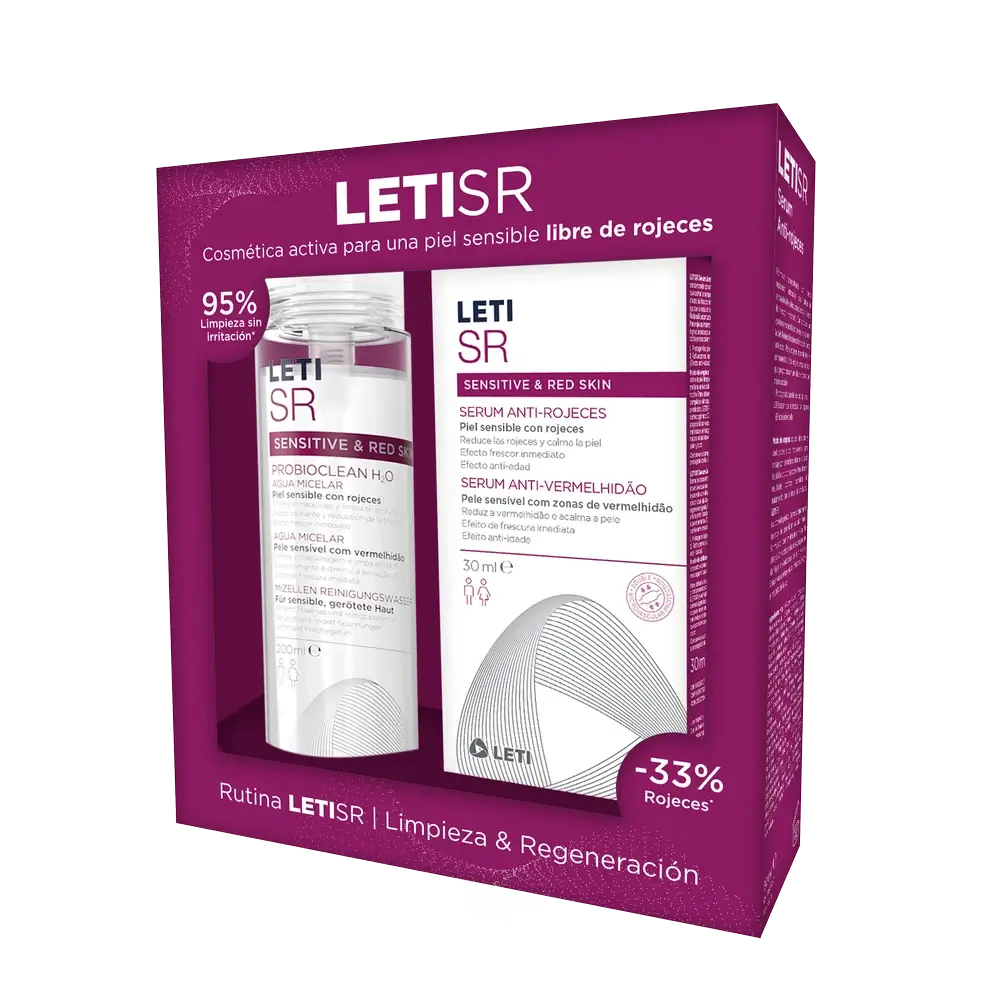 Leti SR Serum Box 30 Ml + Mizellenwasser 200 Ml