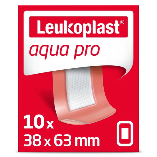 Leukoplast Aqua Pro, 19 mm x 72 mm, 10 Stück.