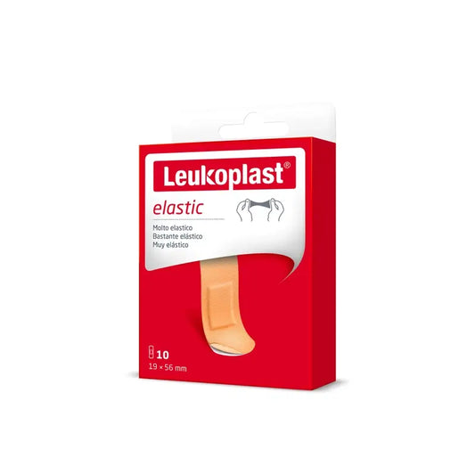 Leukoplast-Elastik, 19 mm x 56 mm, 10 Stk.