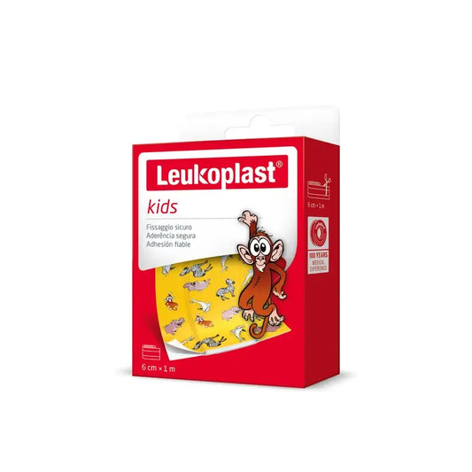 Leukoplast Kinder Zoo, 6 cm x 1 m