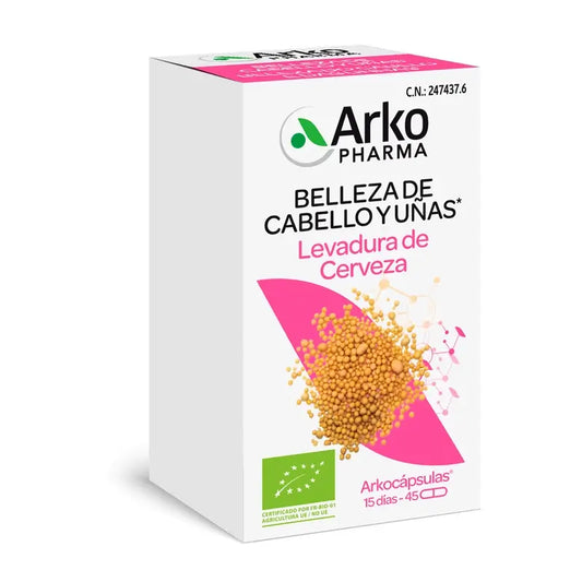 Arkopharma Arkocápsulas Bio-Bierhefe, 45 Kapseln