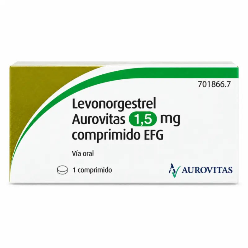 Levonorgestrel Aurovitas EFG 1,5 mg 1 Tablette