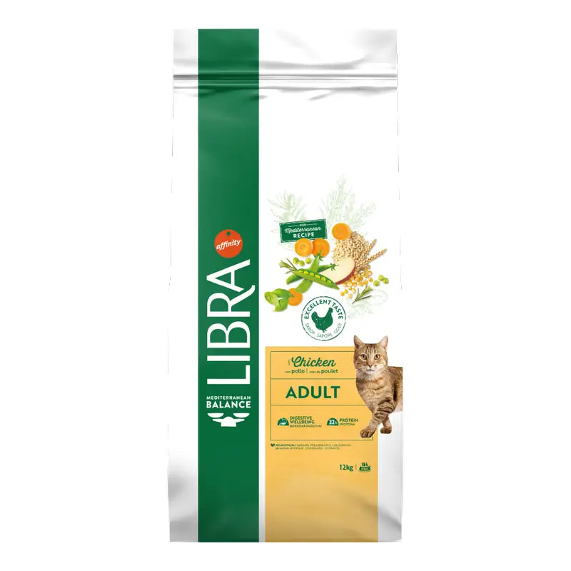12 kg Premium-Katzenfutter mit Fleisch