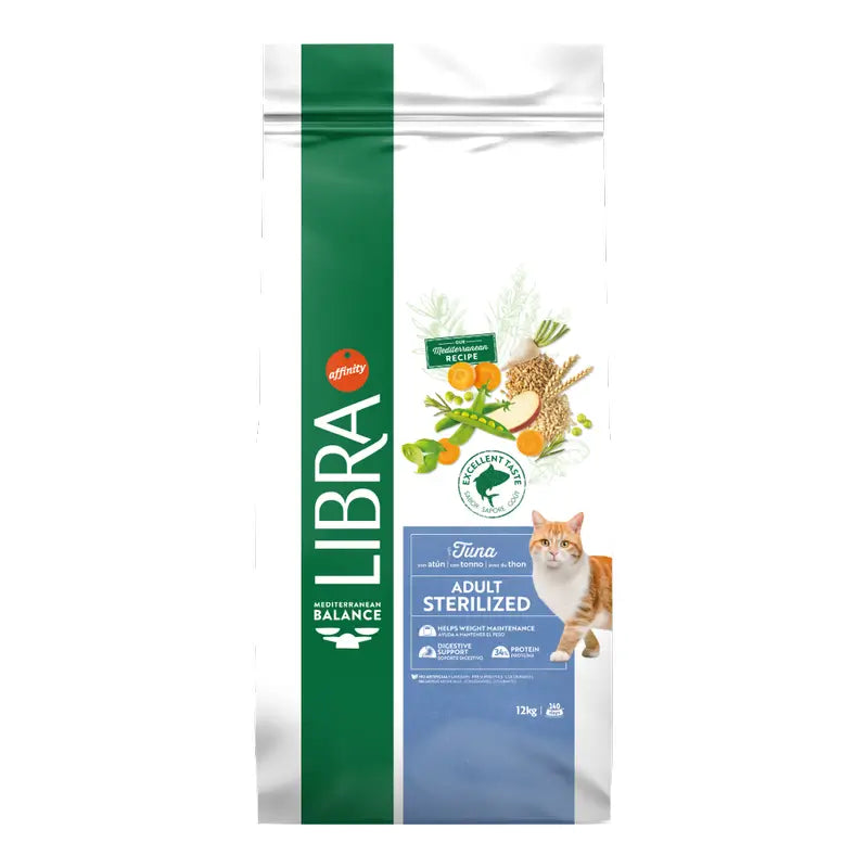 12 kg Premium-Katzenfutter mit Fisch