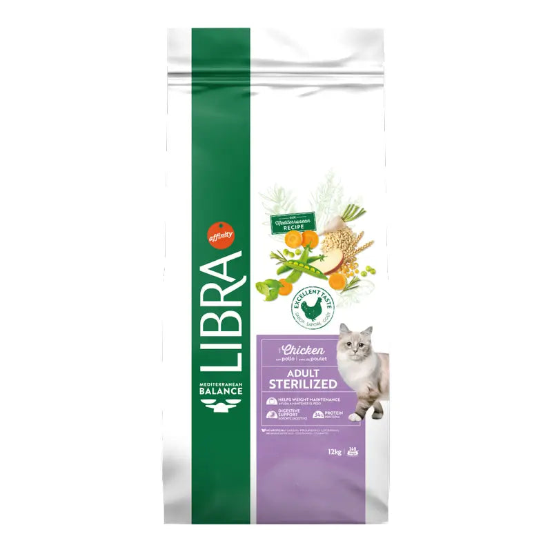 12 kg Premium-Katzenfutter mit Huhn