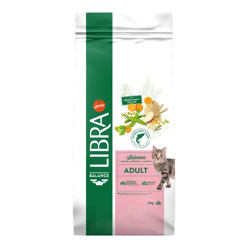 12 kg Premium-Katzenfutter mit Lachs