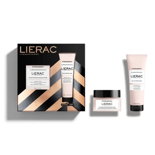 Lierac Weihnachtsgeschenkbox Hydragenist Creme Hydra Hydra Feuchtigkeitsmaske 75ml