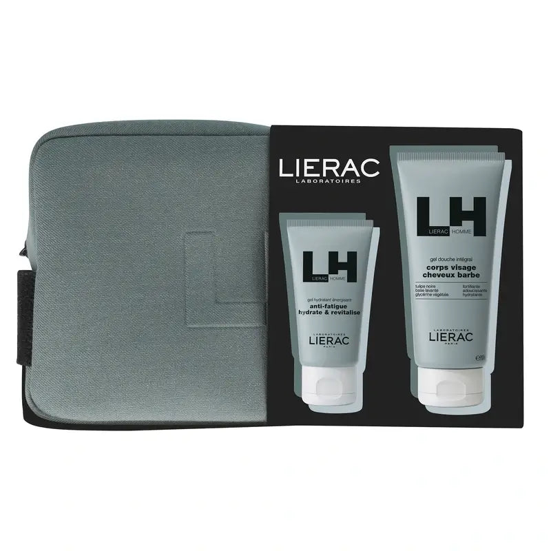 Lierac Homme Energising Feuchtigkeitsgel 50 ml + Duschgel, 200 ml