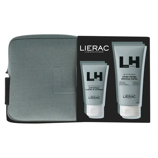 Lierac Homme Energising Feuchtigkeitsgel 50 ml + Duschgel, 200 ml