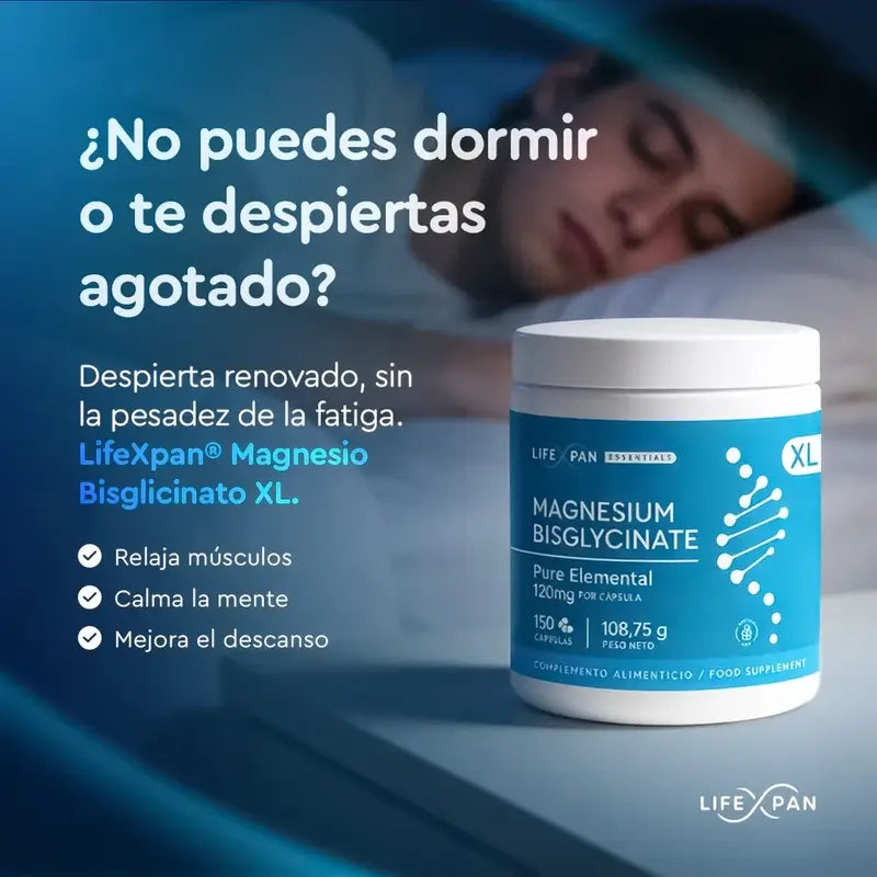 Lifexpan Magnesium Bisglycinat Xl , 150 Kapseln