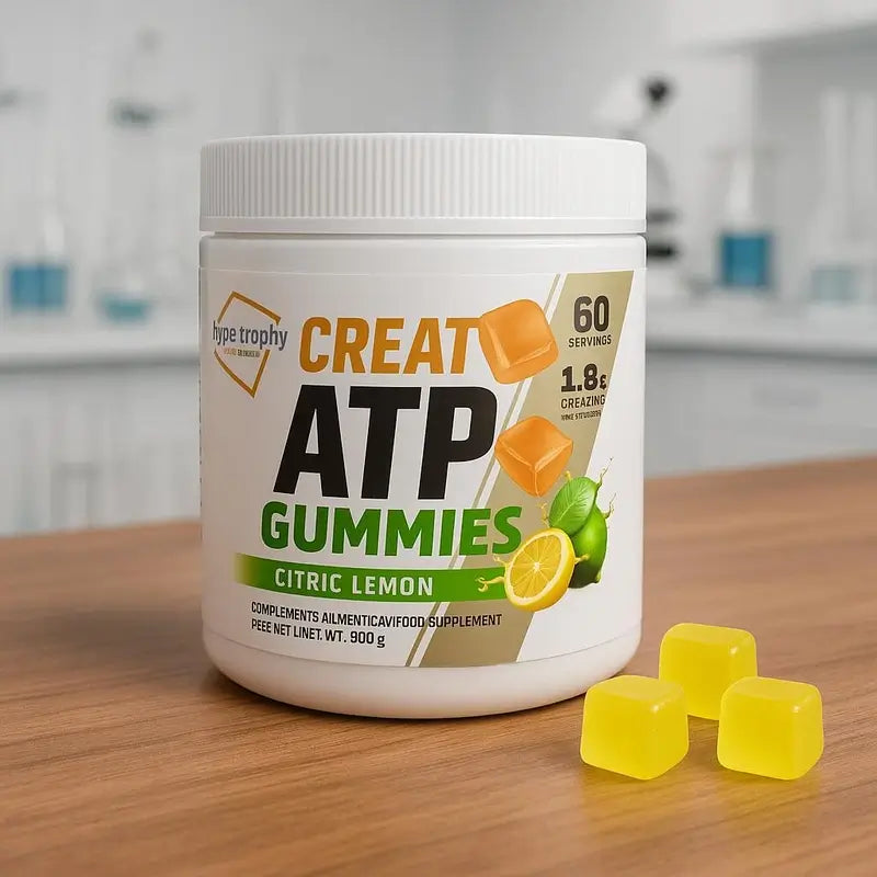 Hypertrophy Nutrition Kreatin ATP Zitrone 120 Gummibärchen