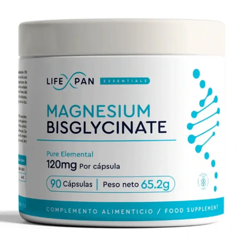 Lifexpan Magnesium Bisglycinat , 90 Kapseln