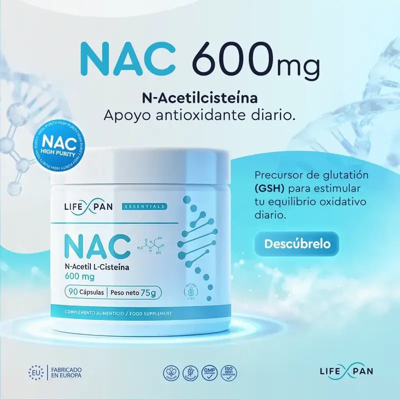 Lifexpan Nac 600 Mg N-Acetylcystein, 90 Kapseln