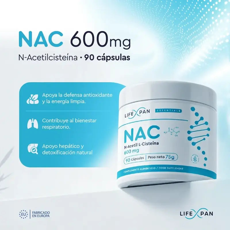 Lifexpan Nac 600 Mg N-Acetylcystein, 90 Kapseln