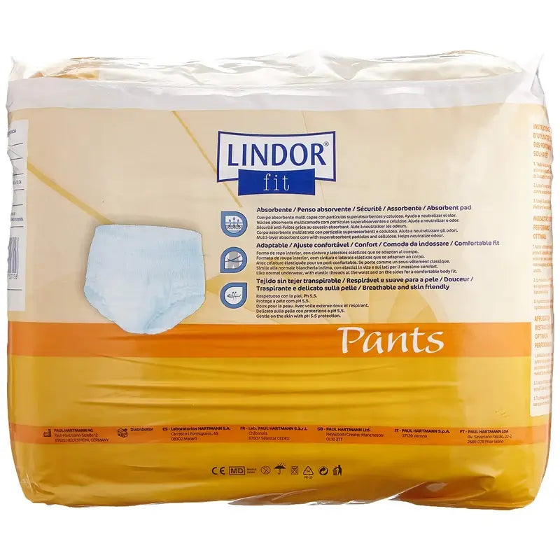 Lindor Fit Pants Windeln Day Größe M, 80 Stück.