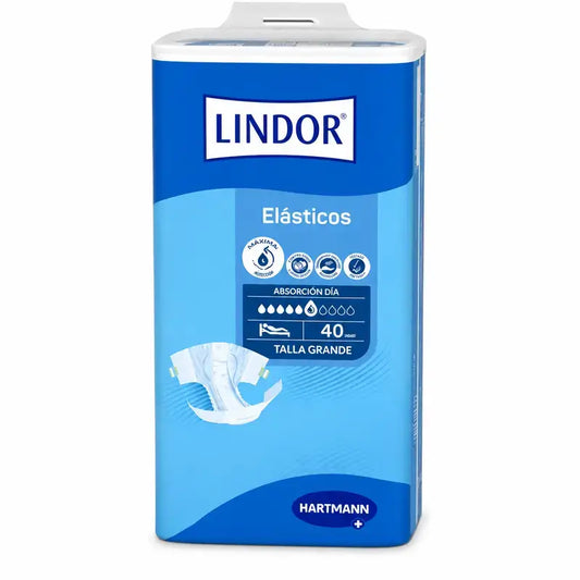 Lindor Elastic Windeln Day Größe M, 80 Stück.