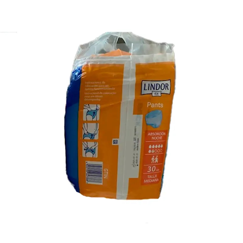 Lindor Fit Pants Nachtwindeln Größe M, 60 Stück.