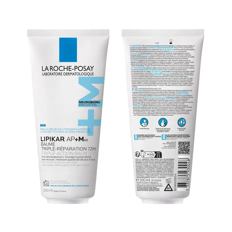 Lipikar Baume Ap+Max Karton, 200 ml