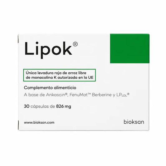 Lipok Nahrungsergänzungsmittel, 30 Kapseln