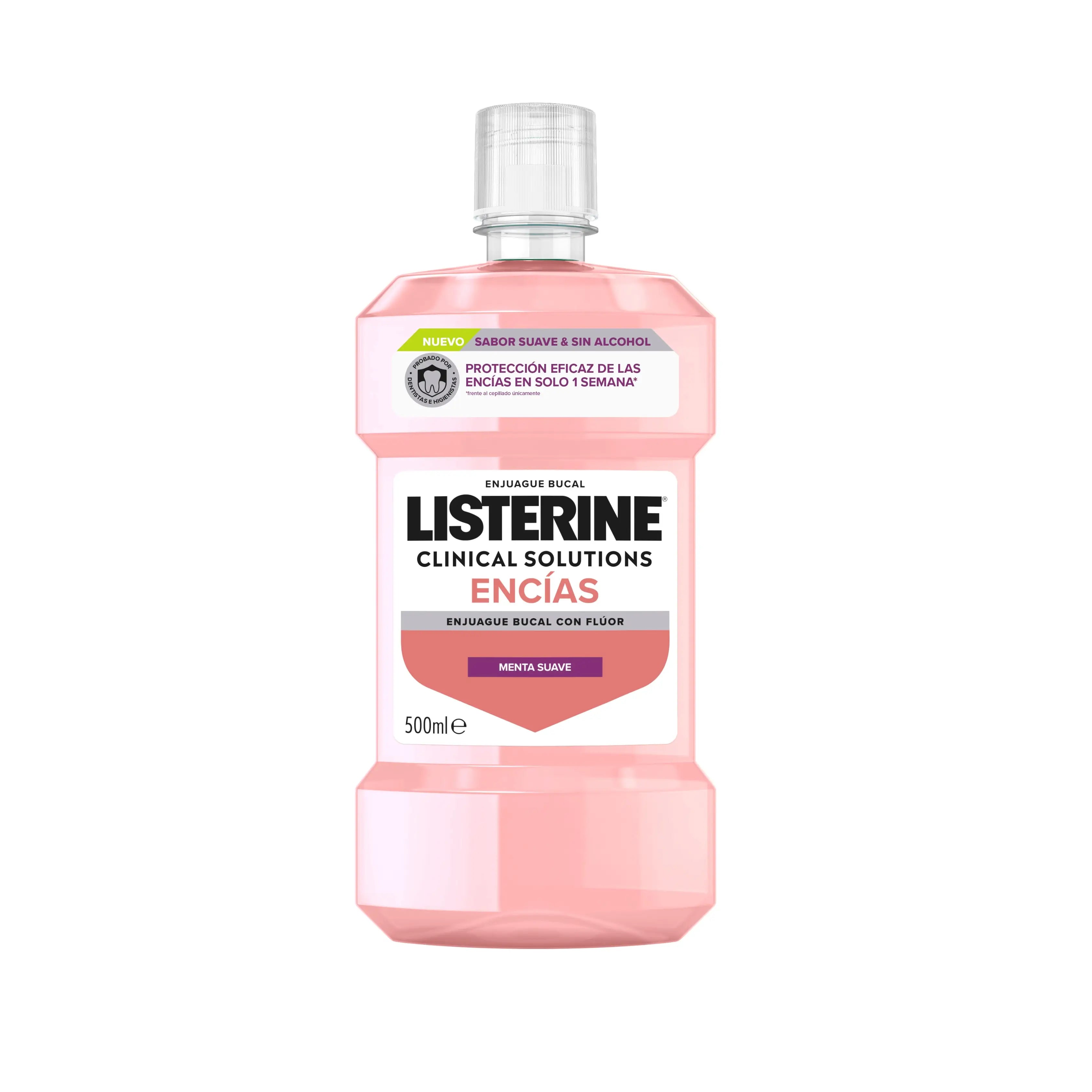Listerine Clinical Solutions Gentle Flavour Gum, 500 ml