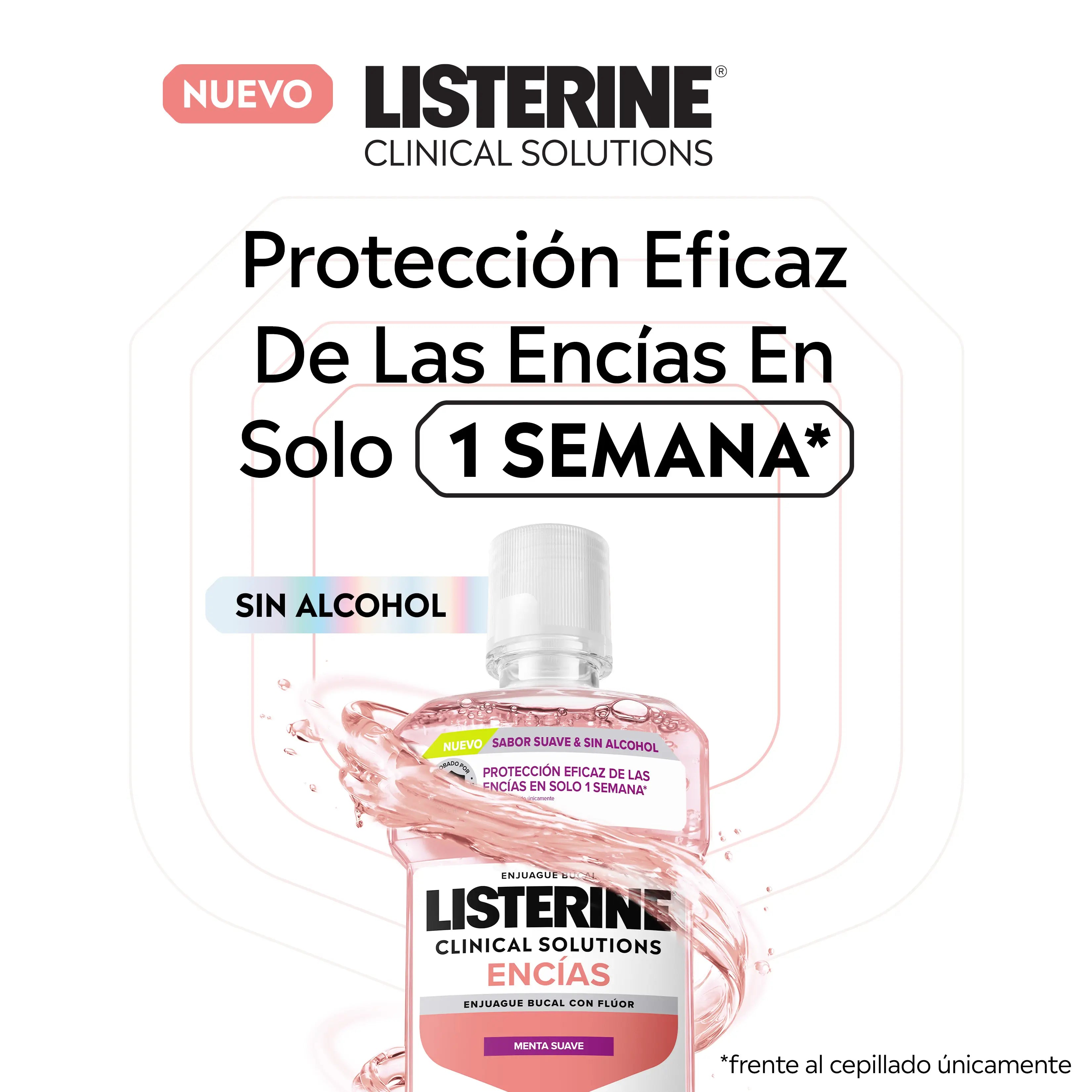 Listerine Klinische Lösungen Sanfte Aromakaugummis, 500 ml