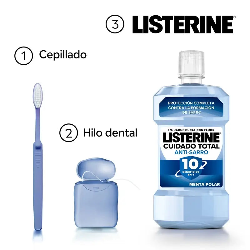 Listerine Duplo - Advanced Anti Tartar Mundspülung, 2 x 500 Ml