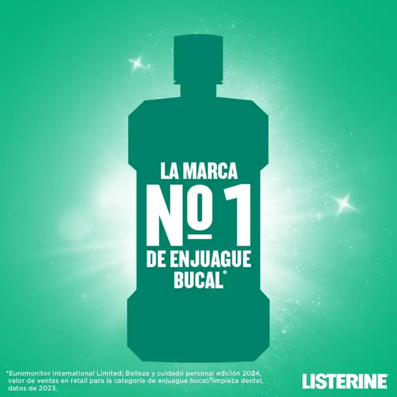 Listerine Duplo Frische Minze Mundspülung, 2 x 500 ml