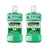 Listerine Duplo Mundwasser Zahn- & Zahnfleischschutz Mild Minze Alkoholfrei Mundwasser, 2 x 500 Ml