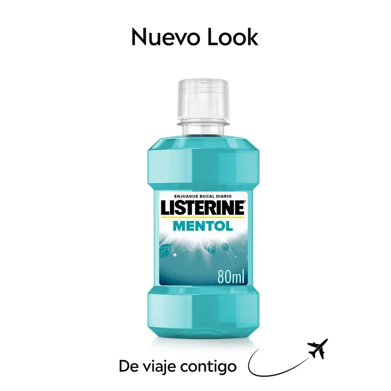 Listerine Menthol Mundspülung, 80 ml