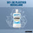 Listerine Mundspülung, Advanced Whitening, alkoholfrei, Milde Minze, 500 ml