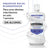 Listerine Mundspülung, Advanced Whitening, alkoholfrei, Milde Minze, 500 ml