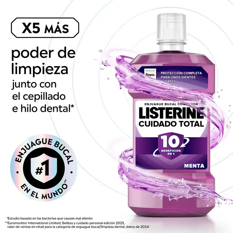 Listerine Total Care Mundspülung Minzgeschmack, 250 ml