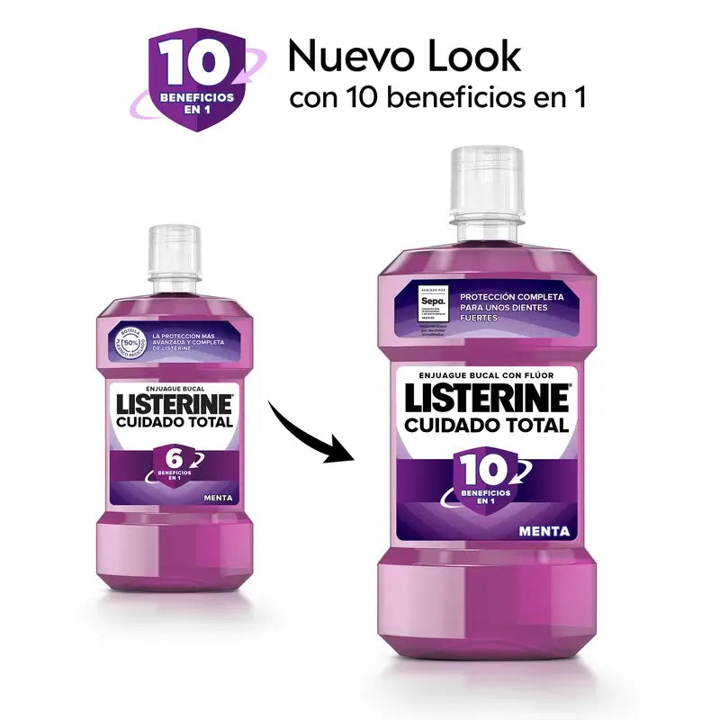 Listerine Total Care Mundspülung Minzgeschmack, 250 ml