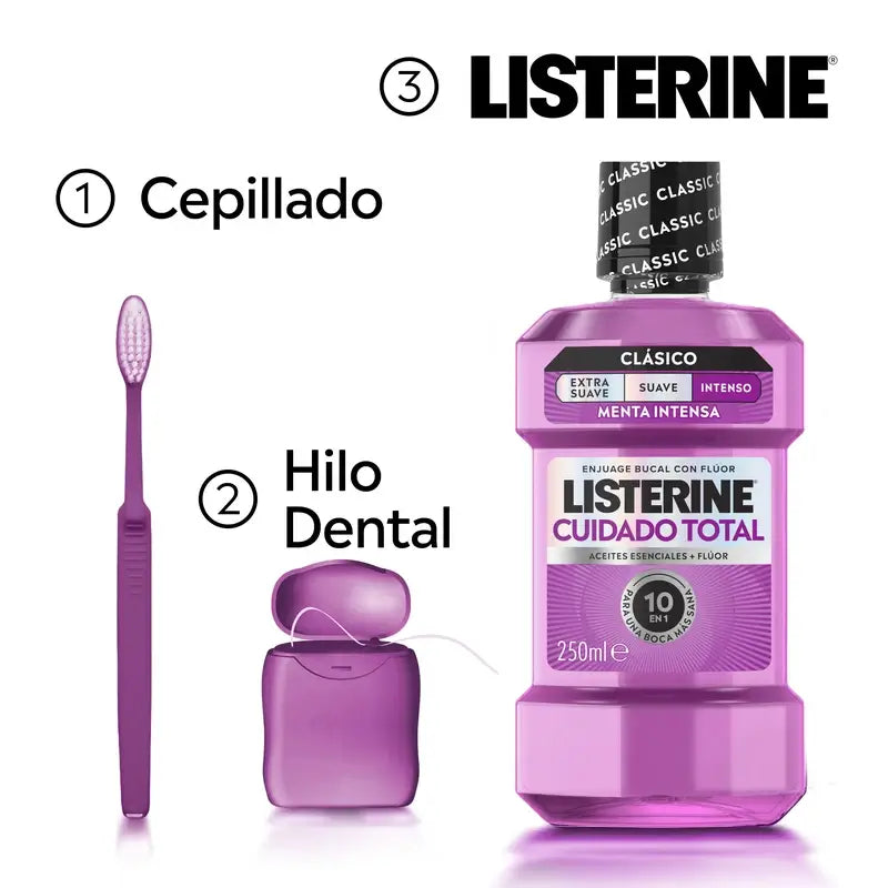 Listerine Total Care Mundspülung Minzgeschmack, 250 ml