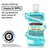 Listerine, Menthol-Mundspülung, 250 ml, milder Geschmack