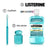 Listerine, Menthol-Mundspülung, 250 ml, milder Geschmack