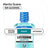Listerine, Menthol-Mundspülung, 250 ml, milder Geschmack